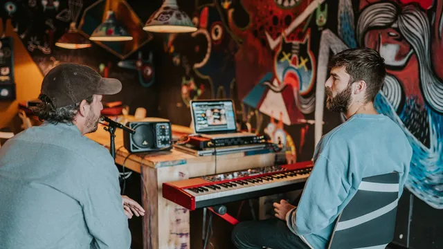 Simon Akkermans en BARTH tijdens De Basis Summerschool