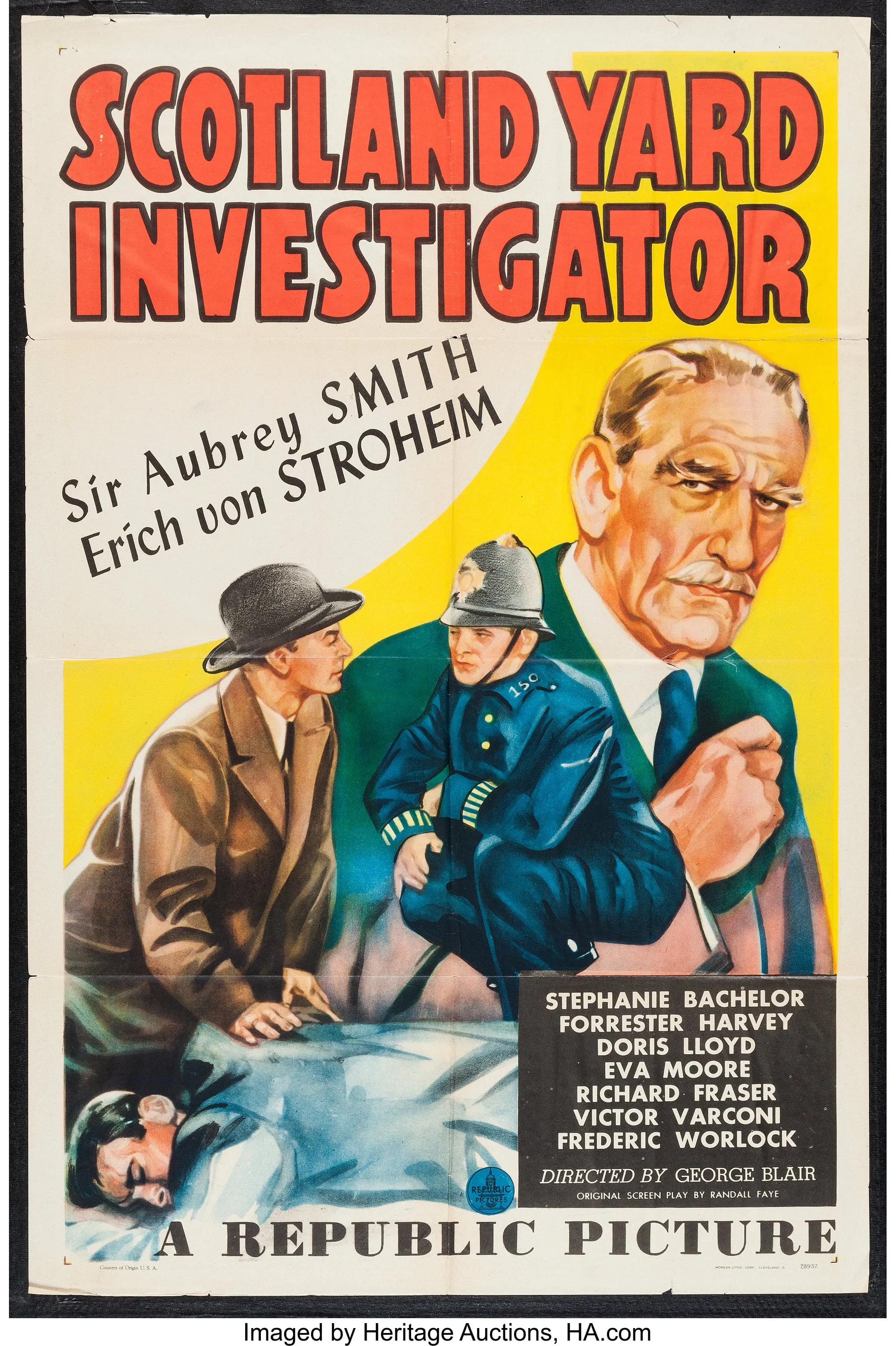Scotland Yard Investigator poster