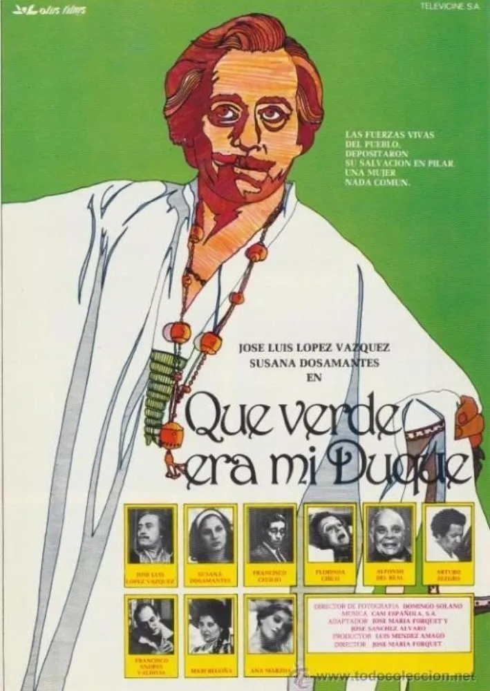 Qué verde era mi duque poster