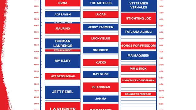 Bevrijdingsfestival Zuid-Holland 2022