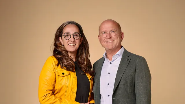 Zakia Guernina en Roel Burgman