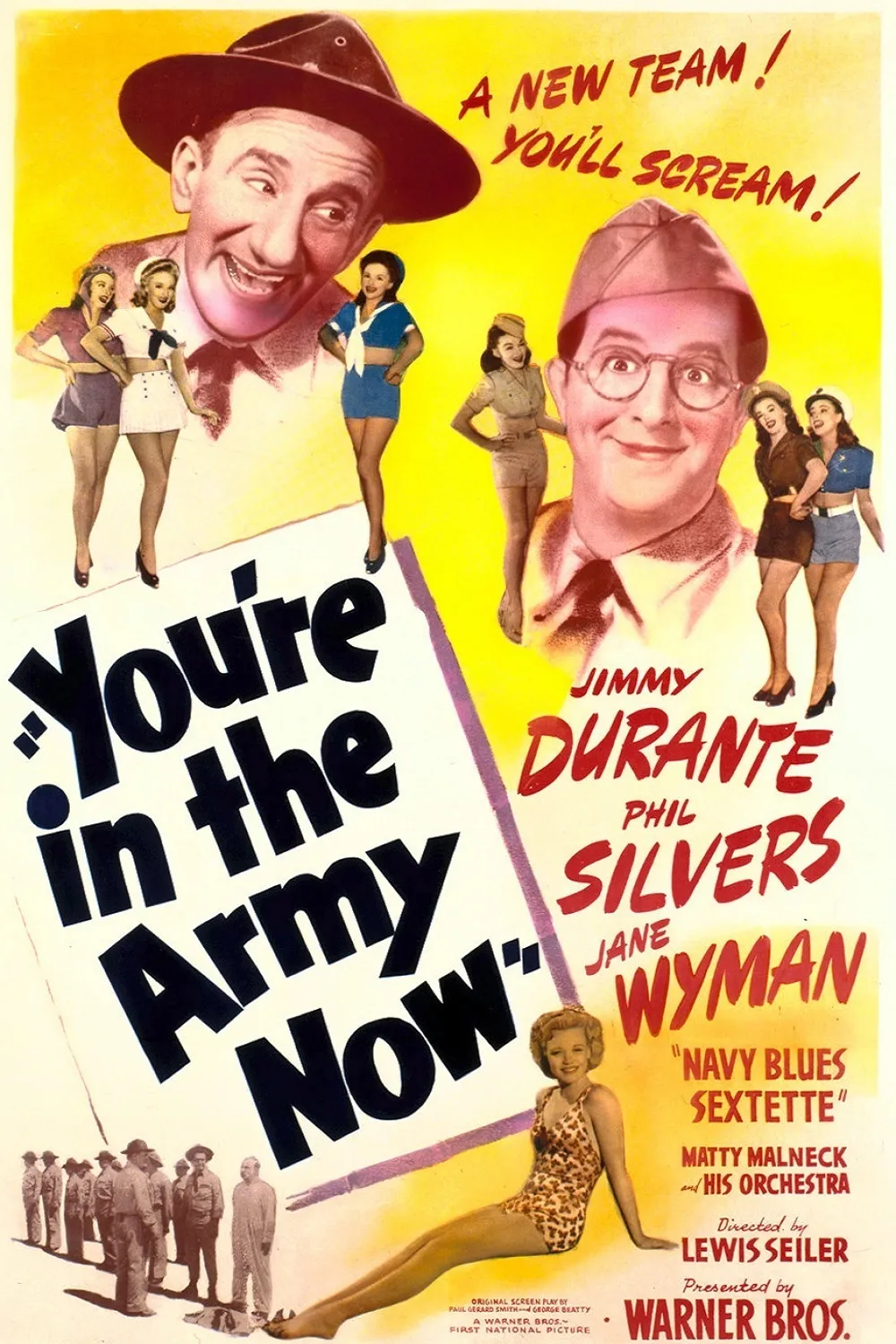 You're in the Army Now poster
