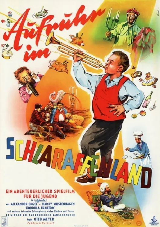 Aufruhr im Schlaraffenland poster