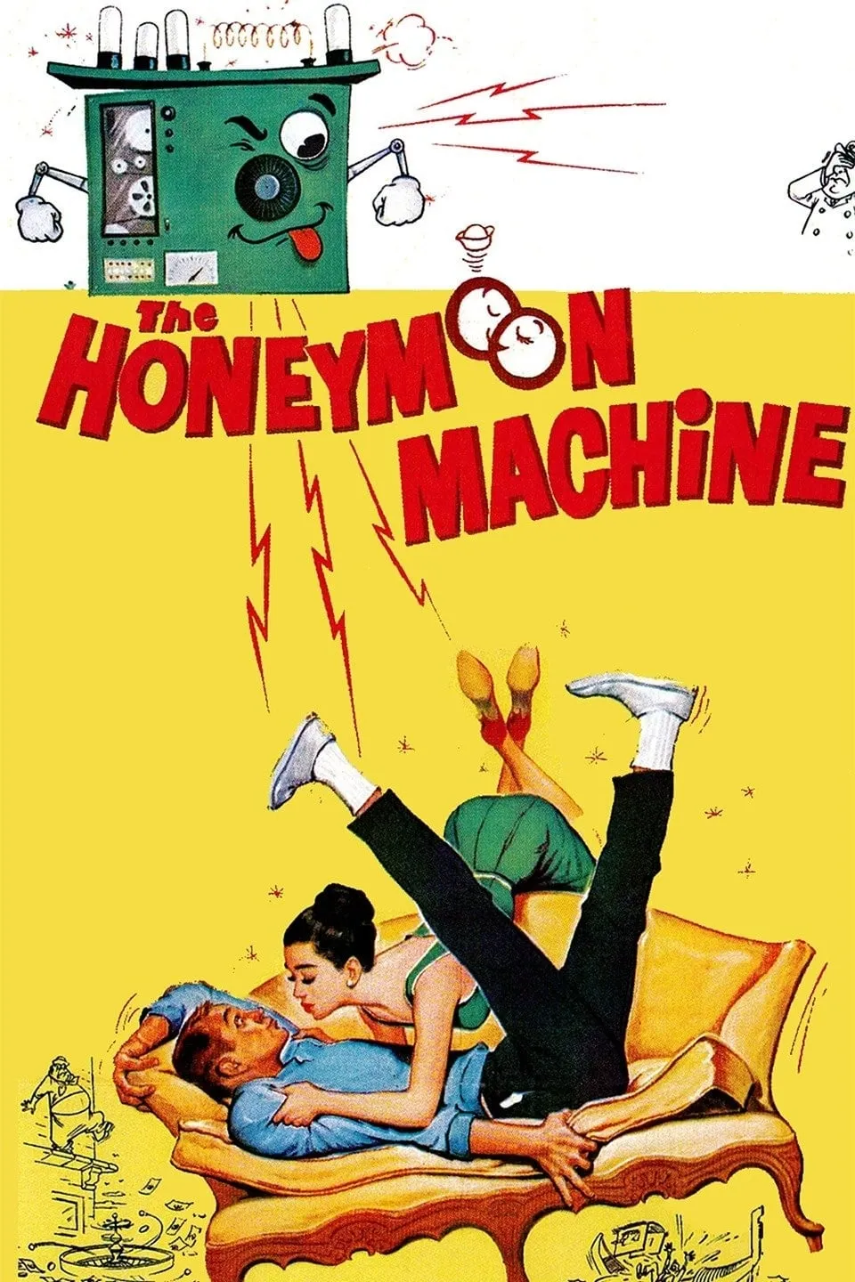 The Honeymoon Machine poster