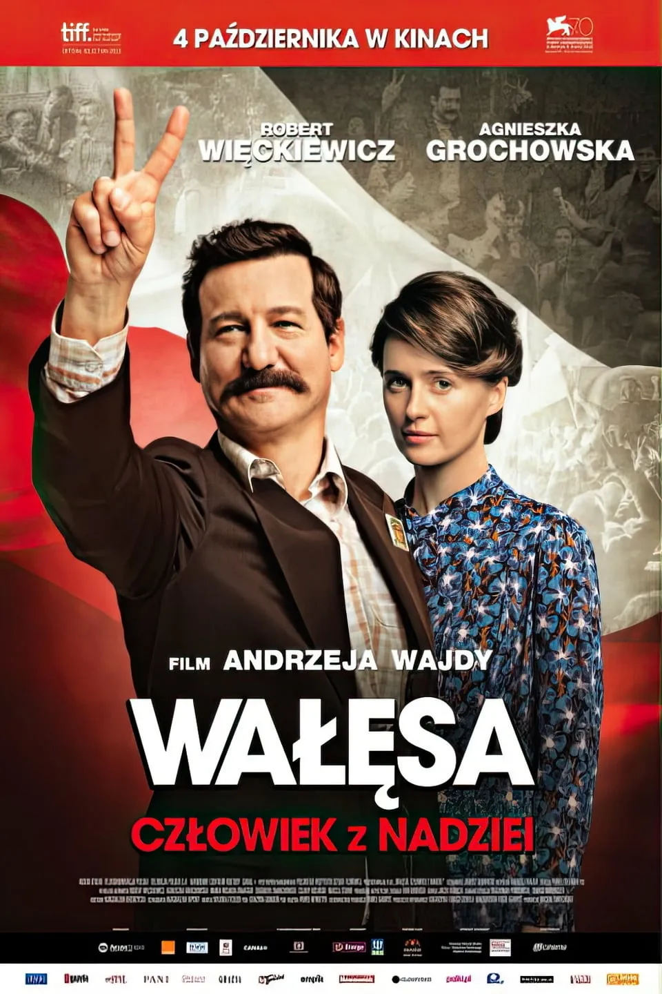 Walesa: Man of Hope poster