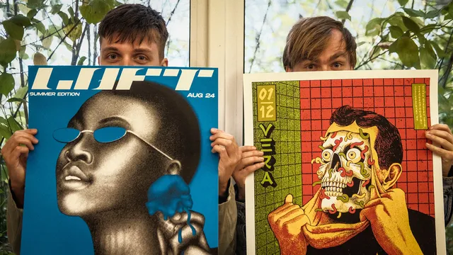 Maarten Huizing en Douwe Dijkstra van Knetterijs