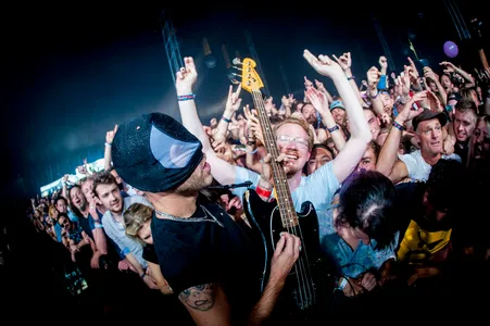 Bloody Beetroots op Lowlands 2017