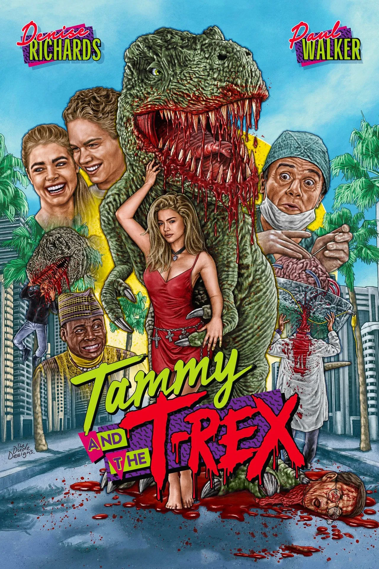 Teenage T-Rex poster