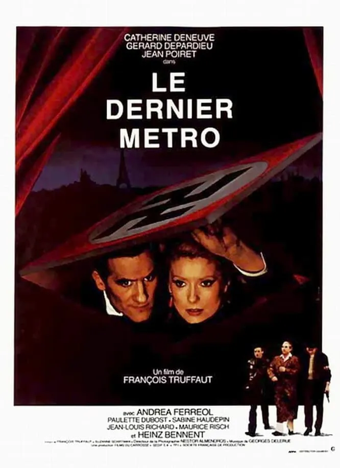 Le dernier métro poster
