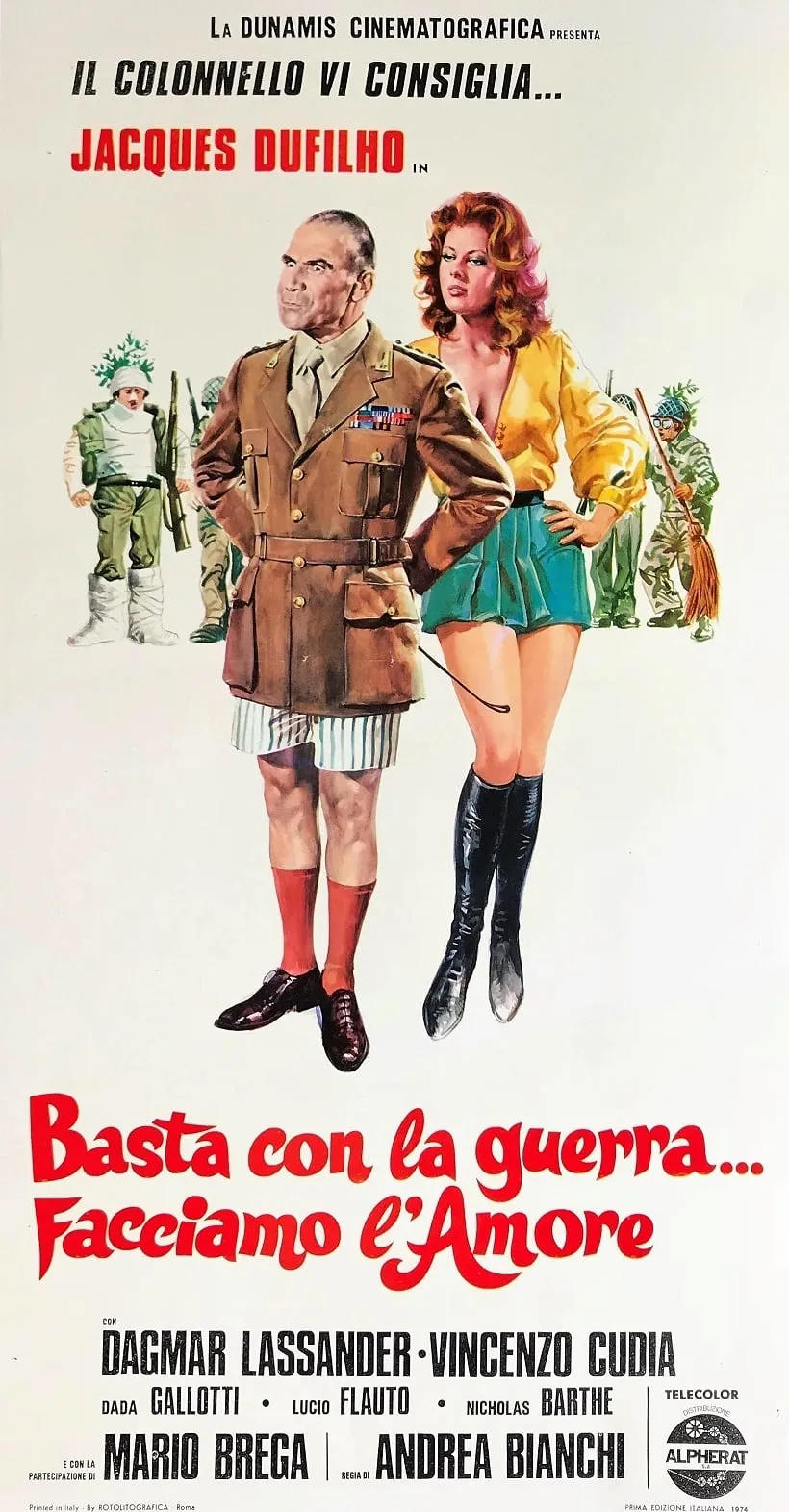 Basta con la guerra...facciamo l'amore poster