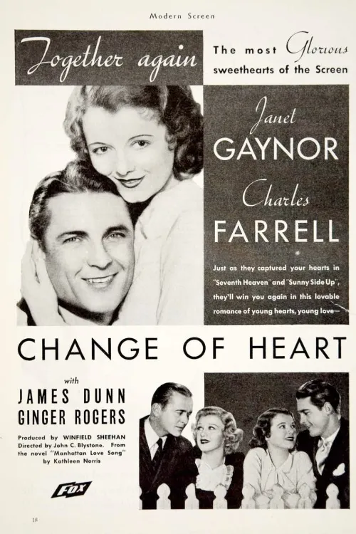 Change of Heart poster