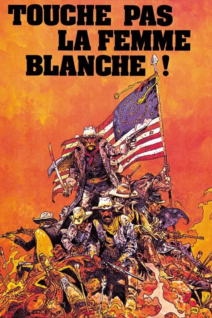 Touche pas à la femme blanche poster