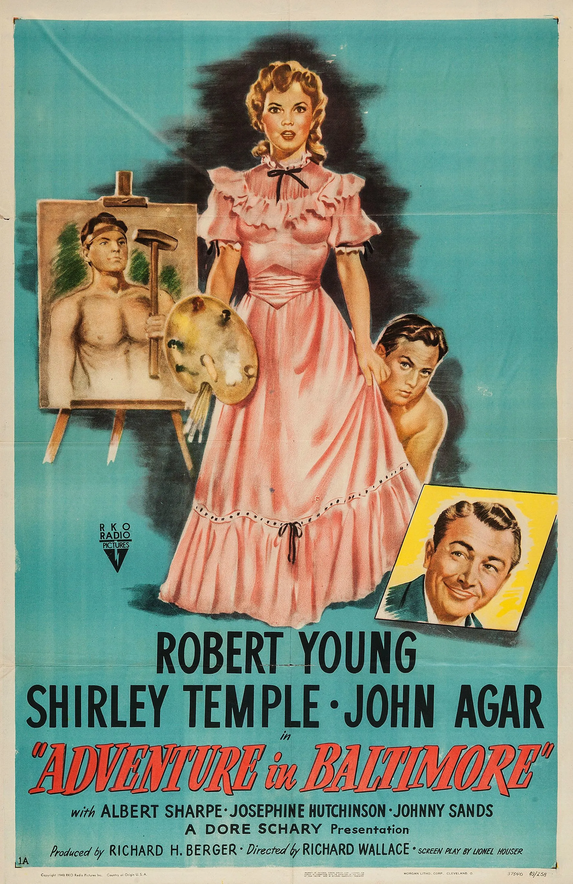 Adventure in Baltimore poster