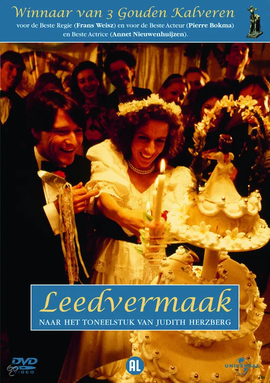 Leedvermaak poster