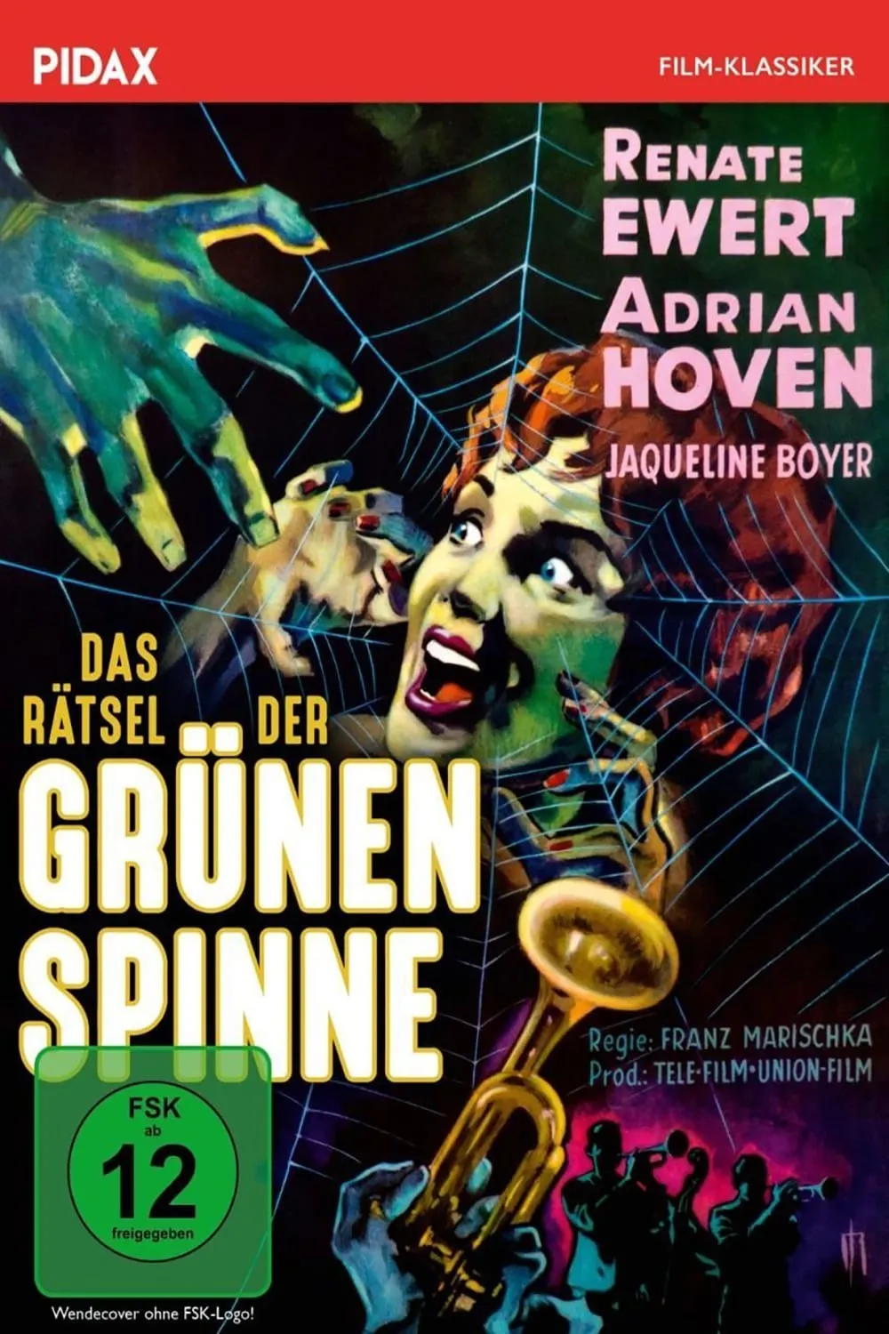 Das Rätsel der grünen Spinne poster