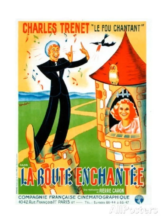 La Route enchantée poster