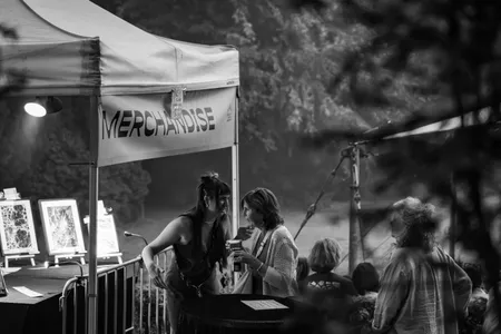 Eivør in het Openluchttheater De Goffert