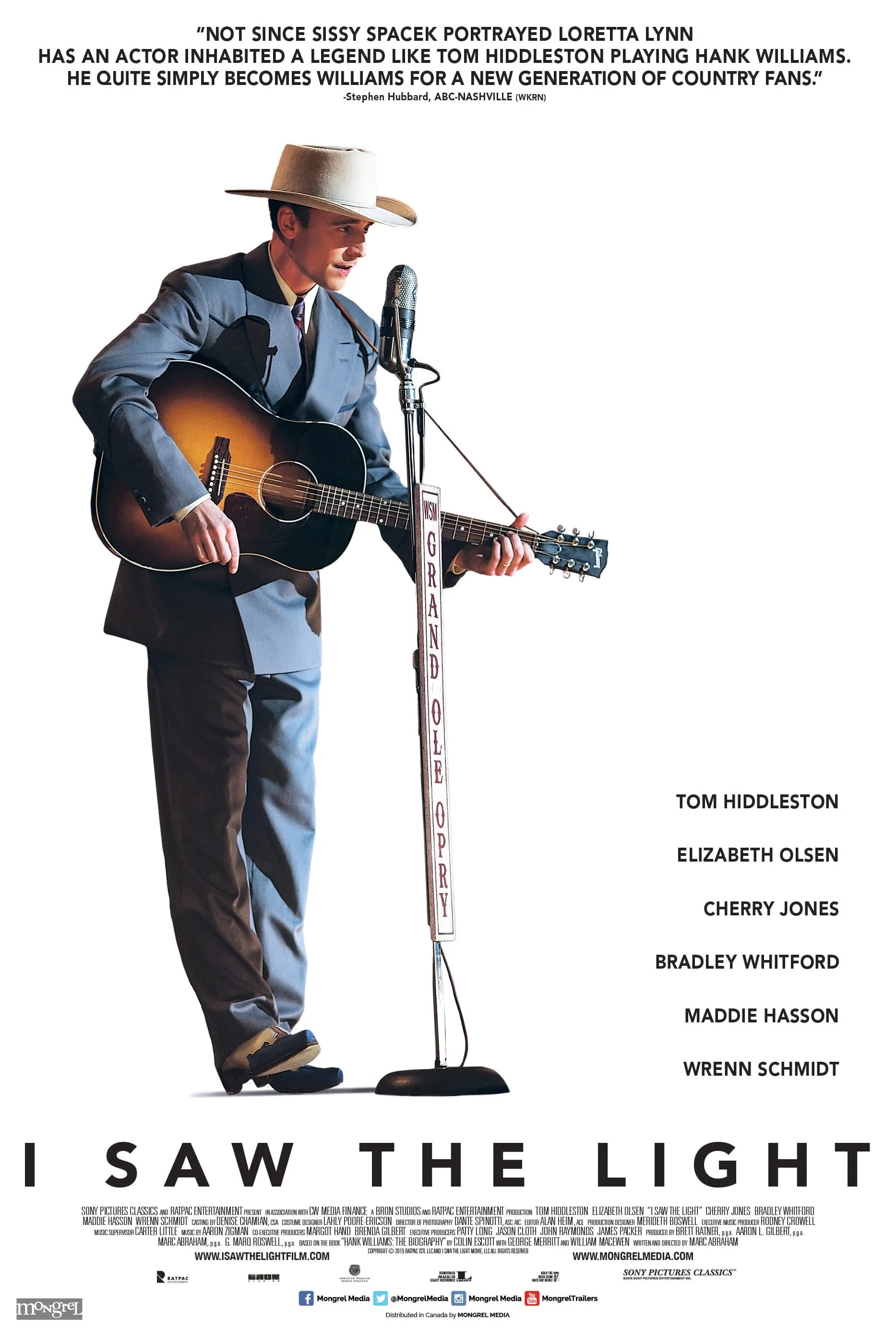 I Saw the Light poster