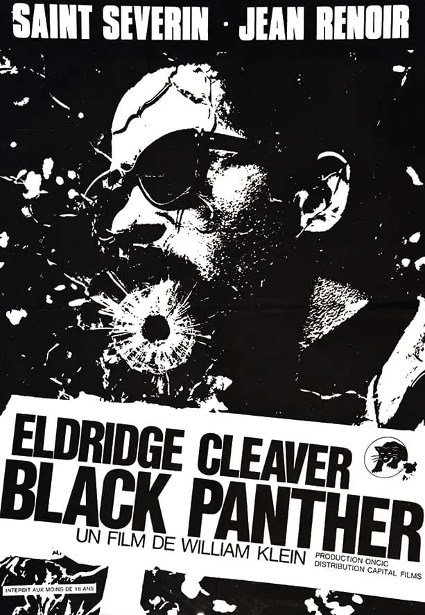 Eldridge Cleaver Black Panther poster