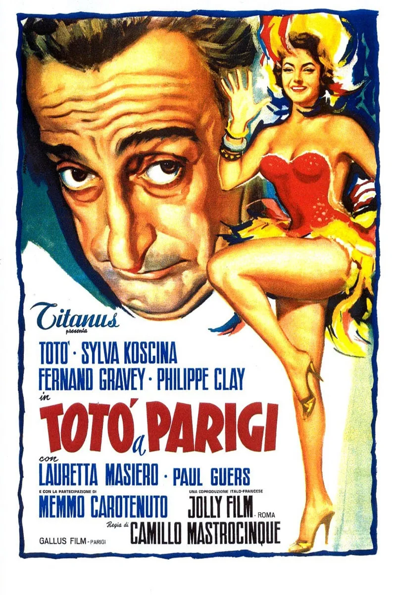 Totò a Parigi poster