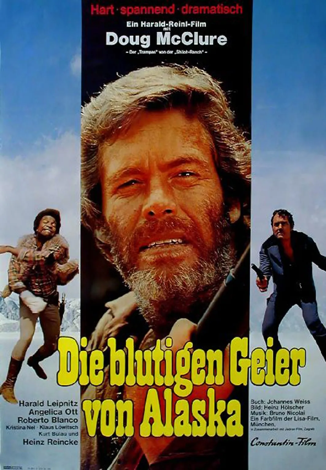Die Blutigen Geier von Alaska poster