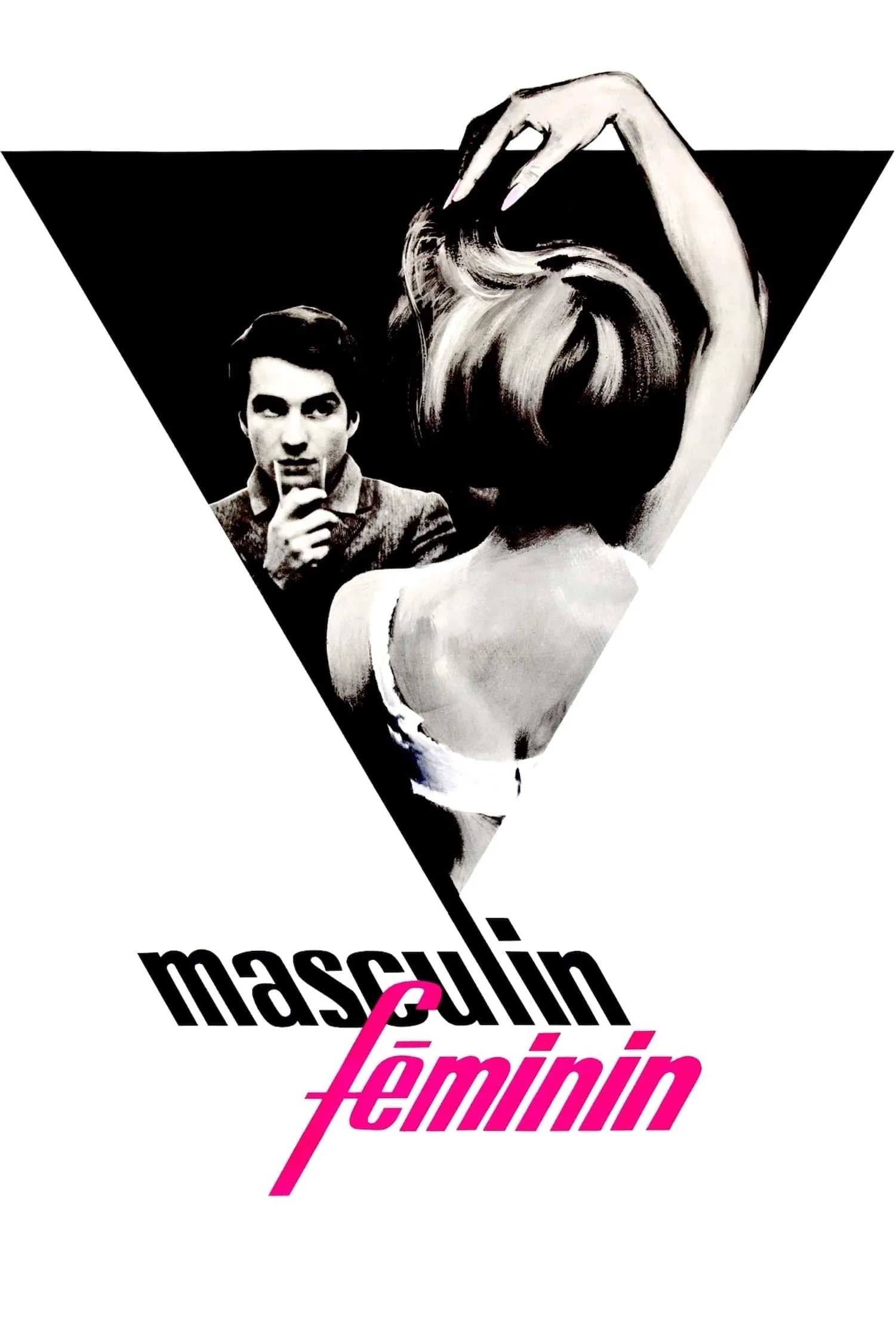 Masculin-féminin poster