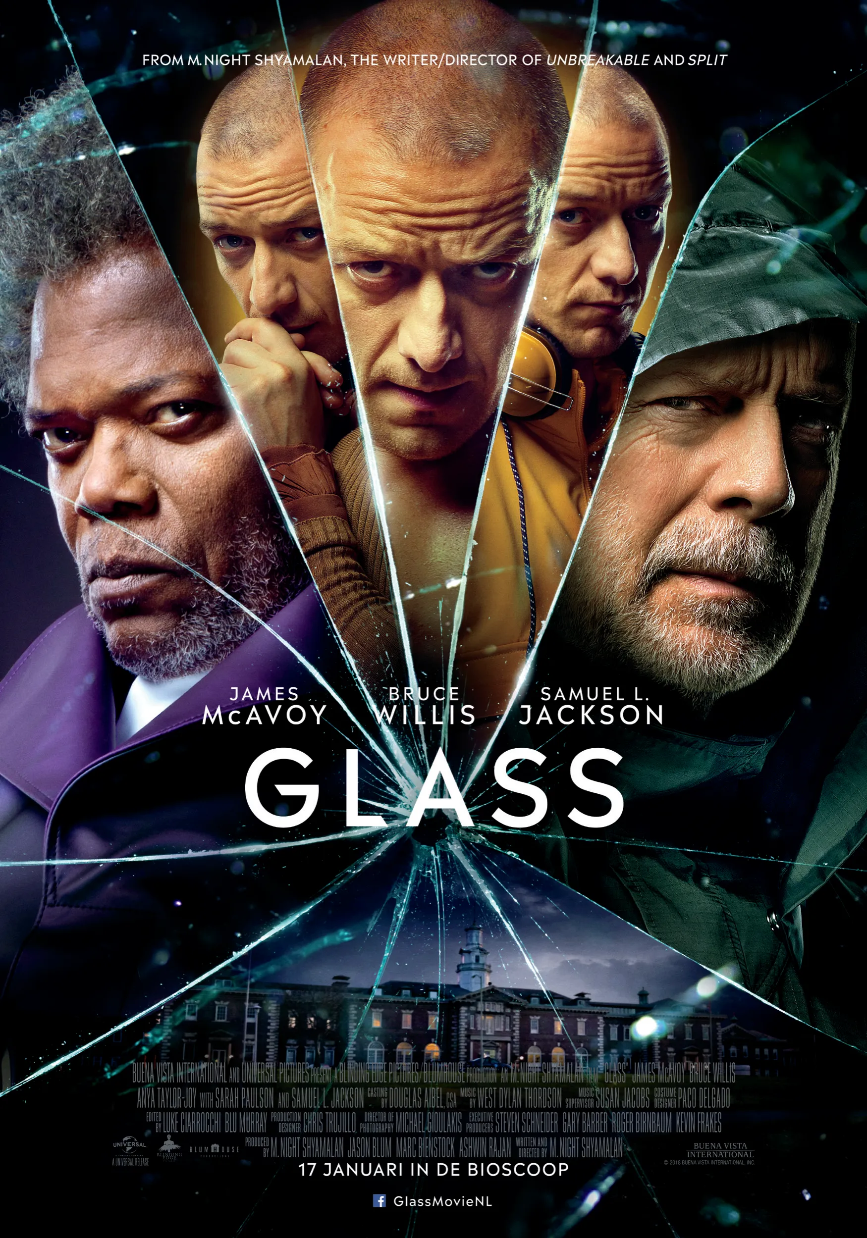 Glass poster