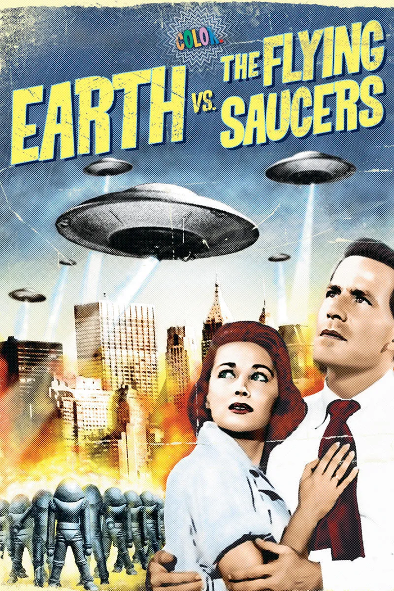 Earth vs. the Flying Saucers poster