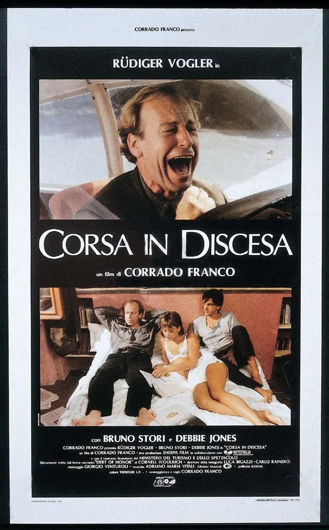 Corsa in discesa poster