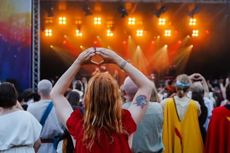 Blije bezoekers bij Castlefest