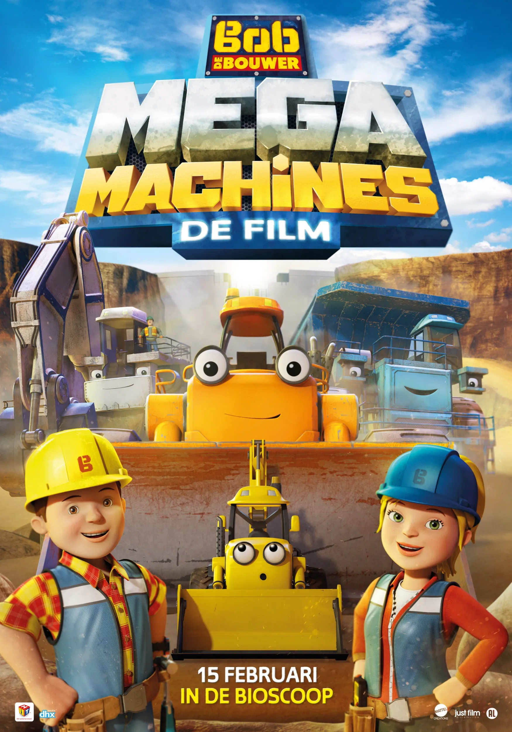 Bob de Bouwer: Mega Machines poster