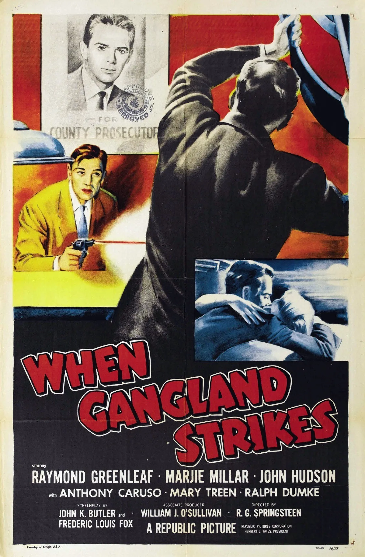 When Gangland Strikes poster