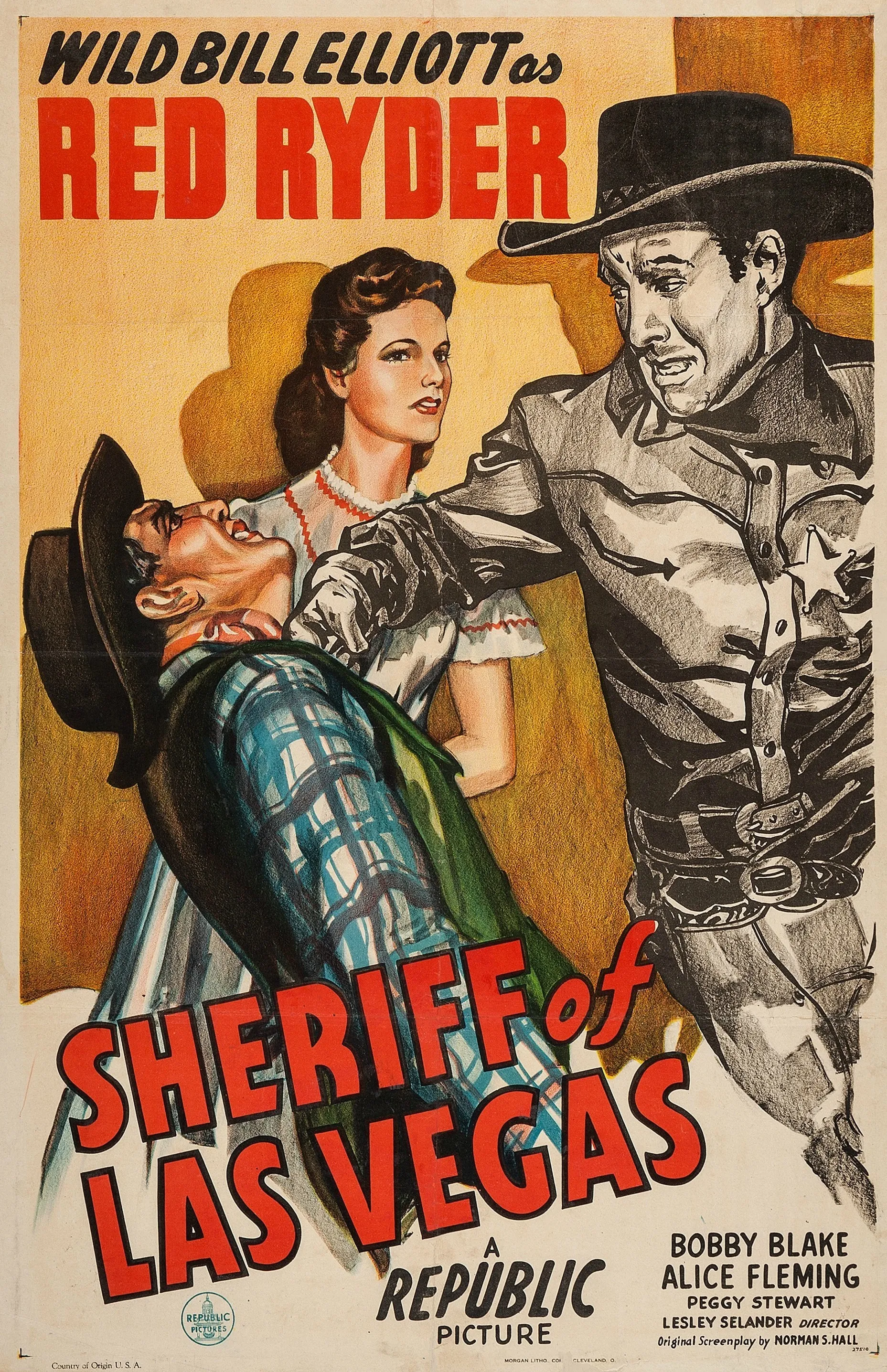 Sheriff of Las Vegas poster