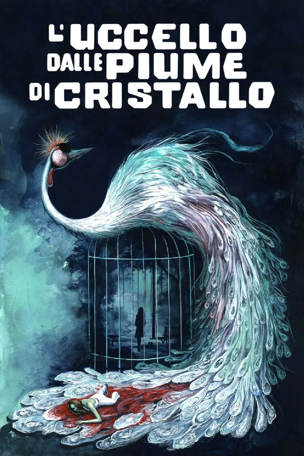 L'uccello dalle piume di cristallo poster