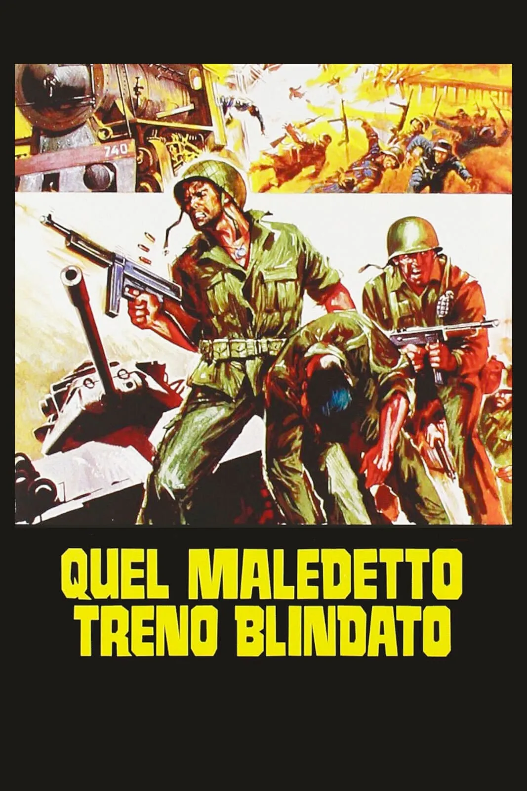 Quel maledetto treno blindato poster