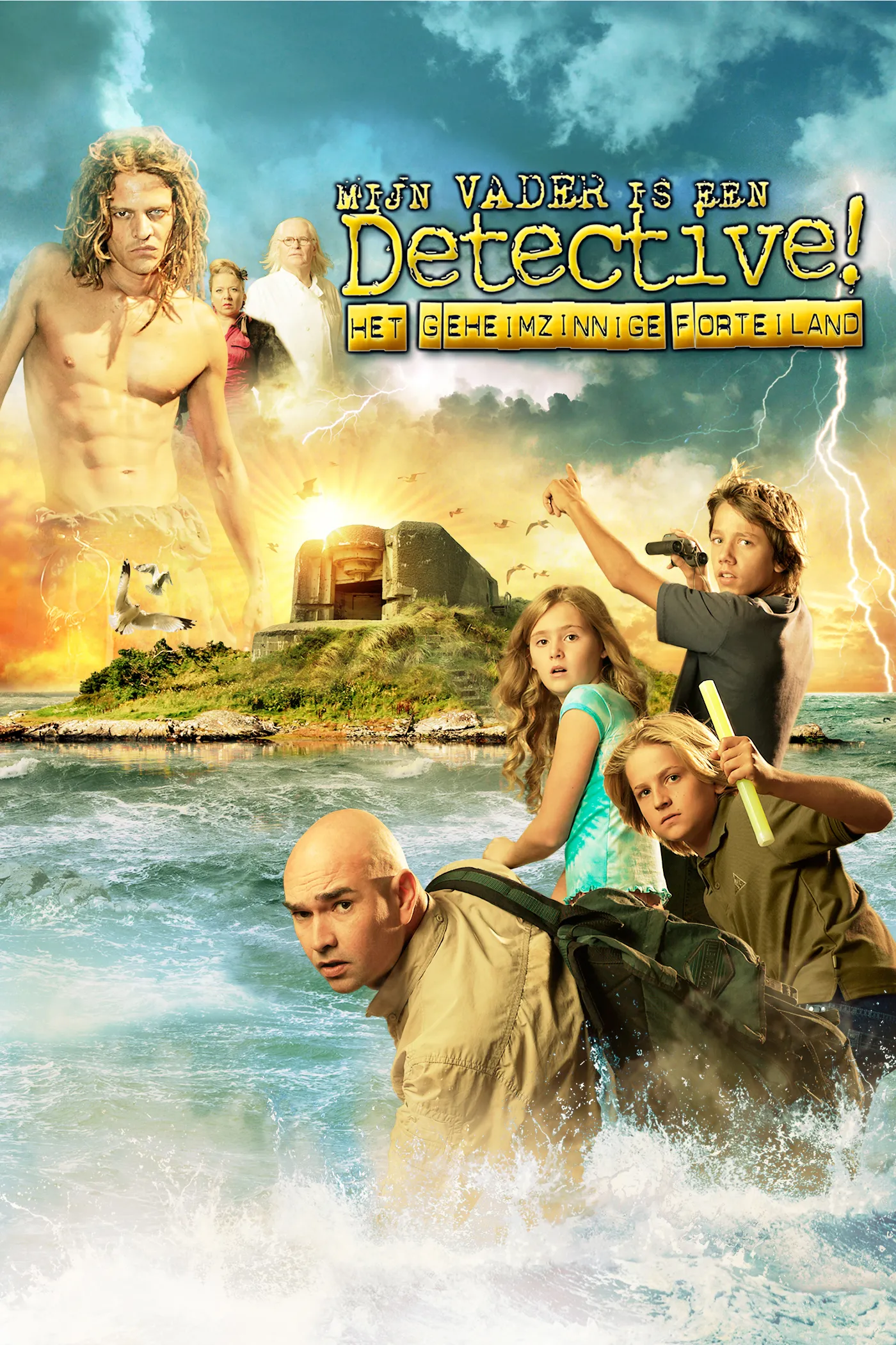 Mijn vader is een detective poster