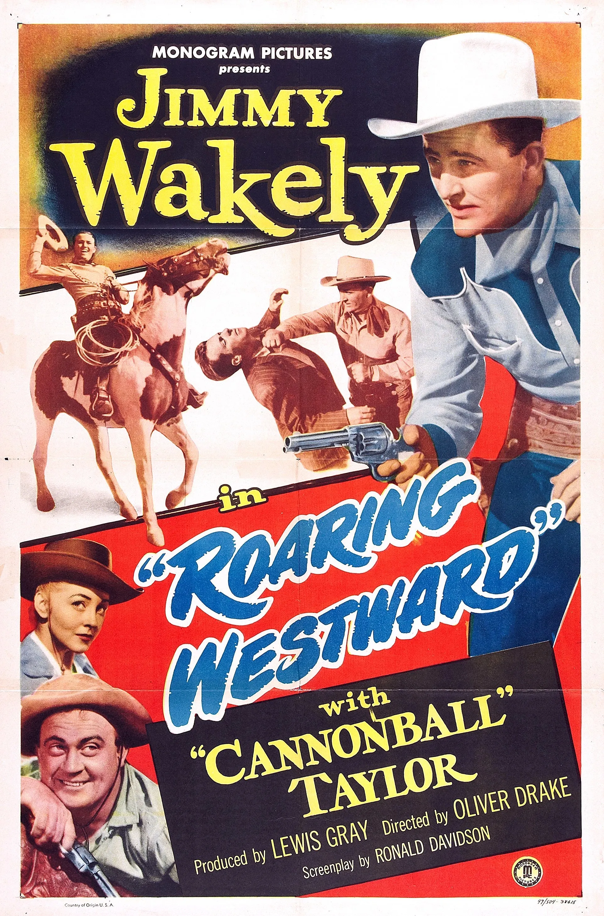 Roaring Westward poster