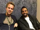 Wijnand Speelman (l) en Craig David