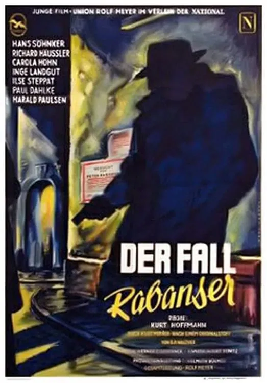 Der Fall Rabanser poster
