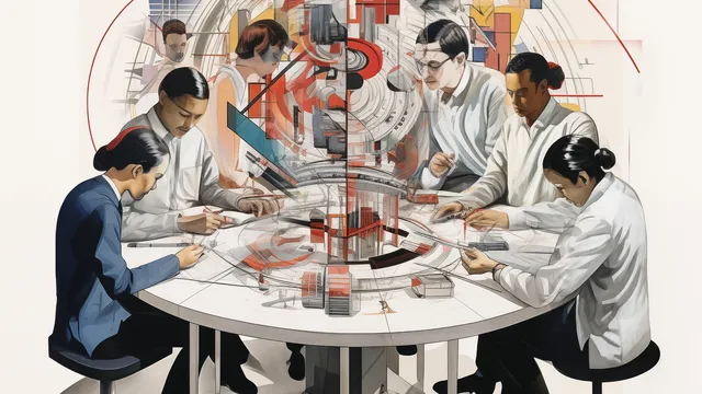 International trainees study AI