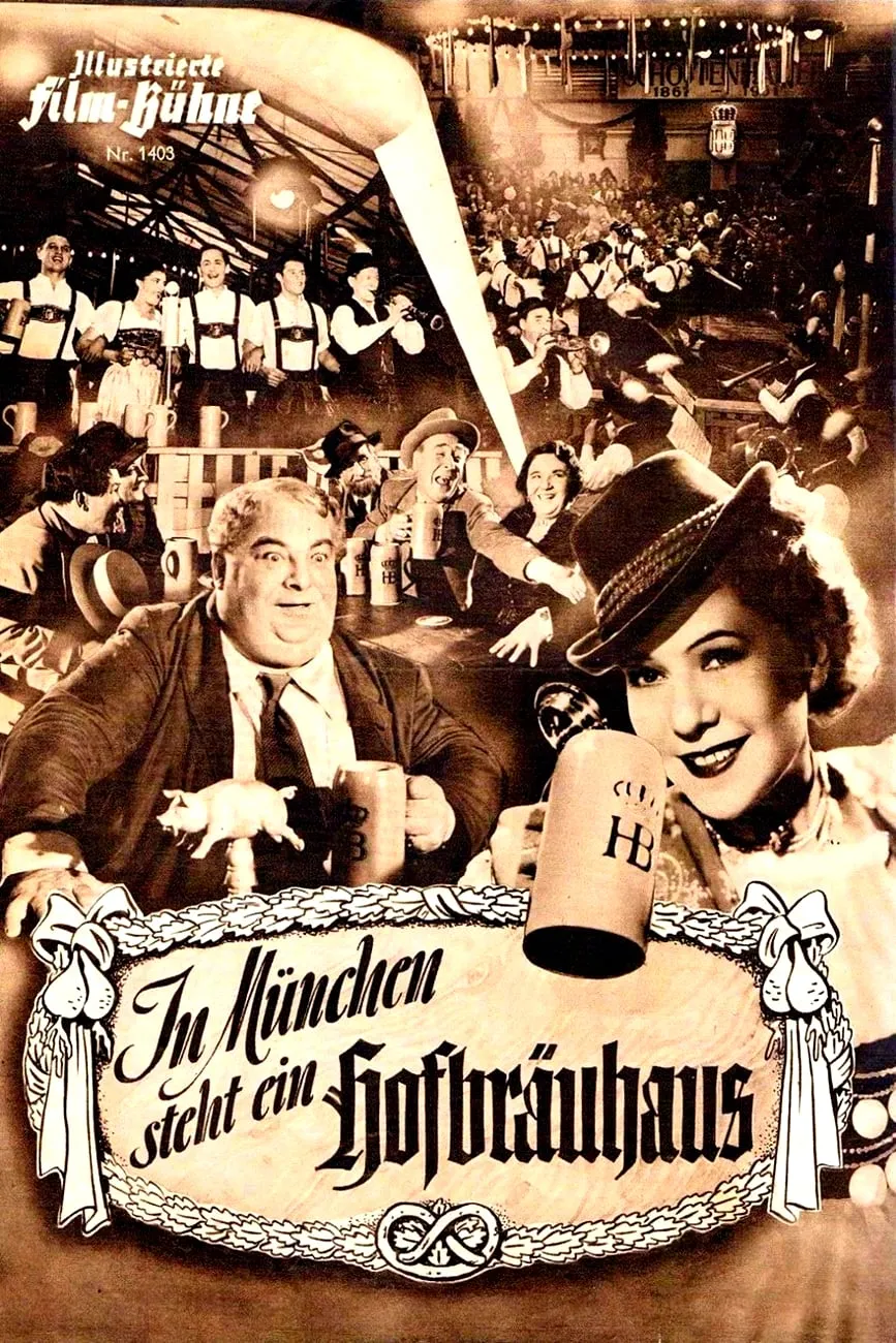 In München steht ein Hofbräuhaus poster