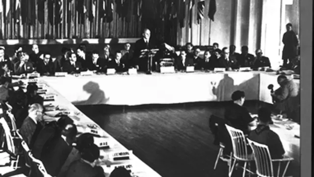 De conferentie van Bretton Woods, 1944