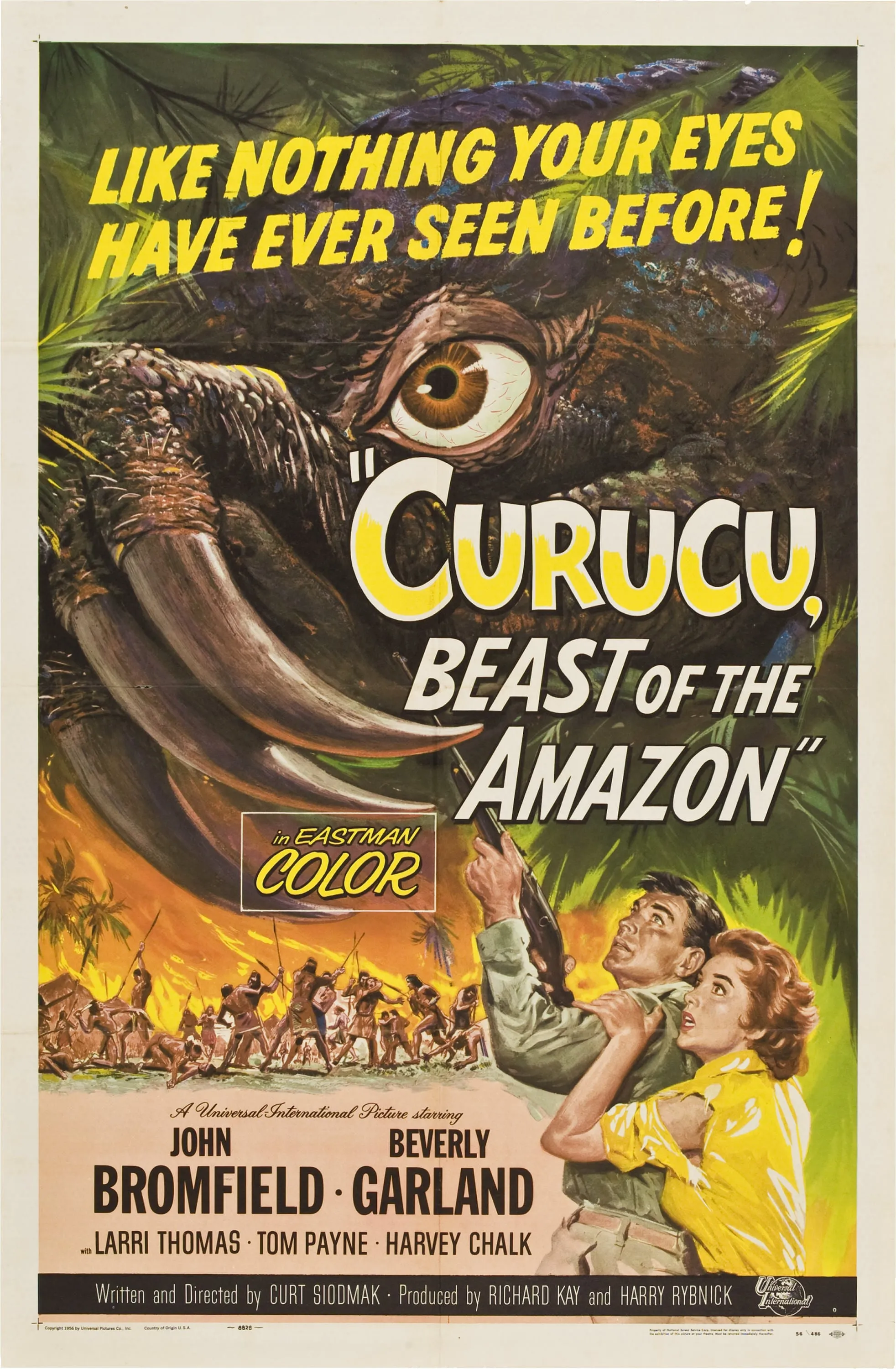 Curucu, Beast of the Amazon poster