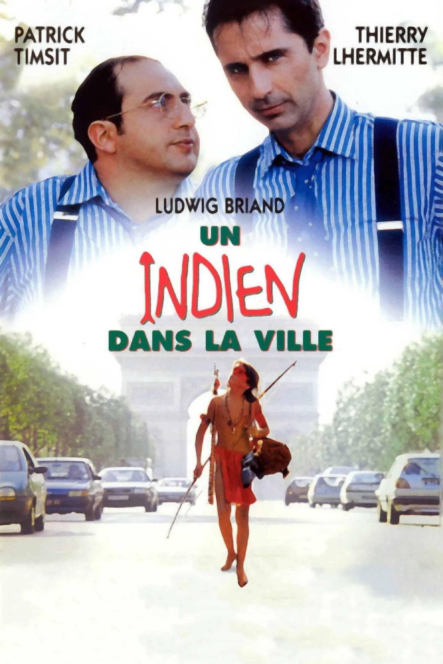 Un indien dans la ville poster