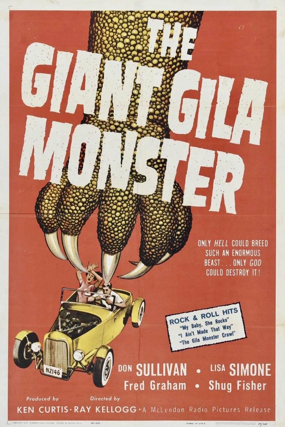 The Giant Gila Monster poster