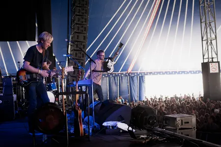 Moss live op Lowlands 2012.