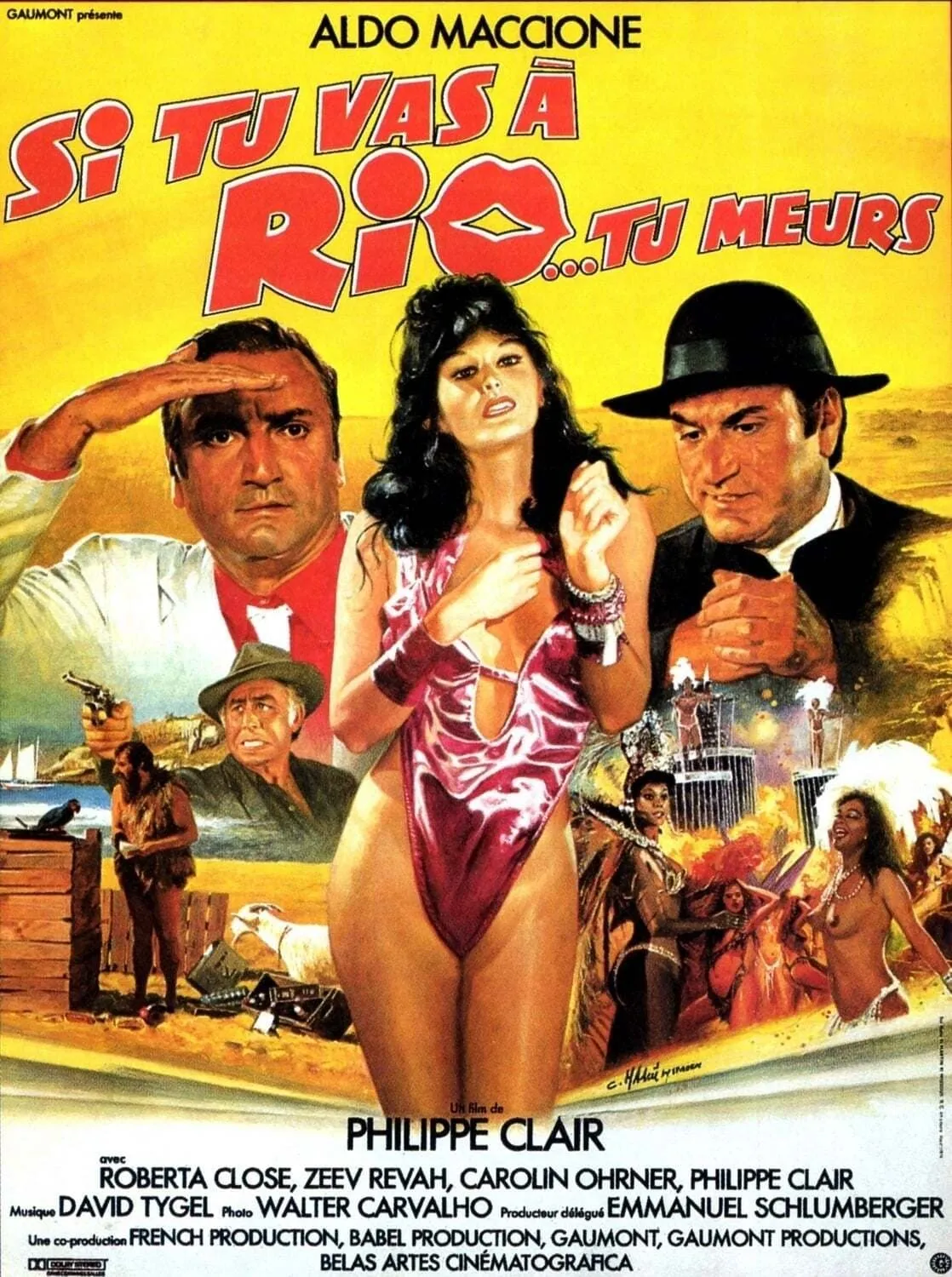 Tu Meurs Si Tu Vas A Rio poster
