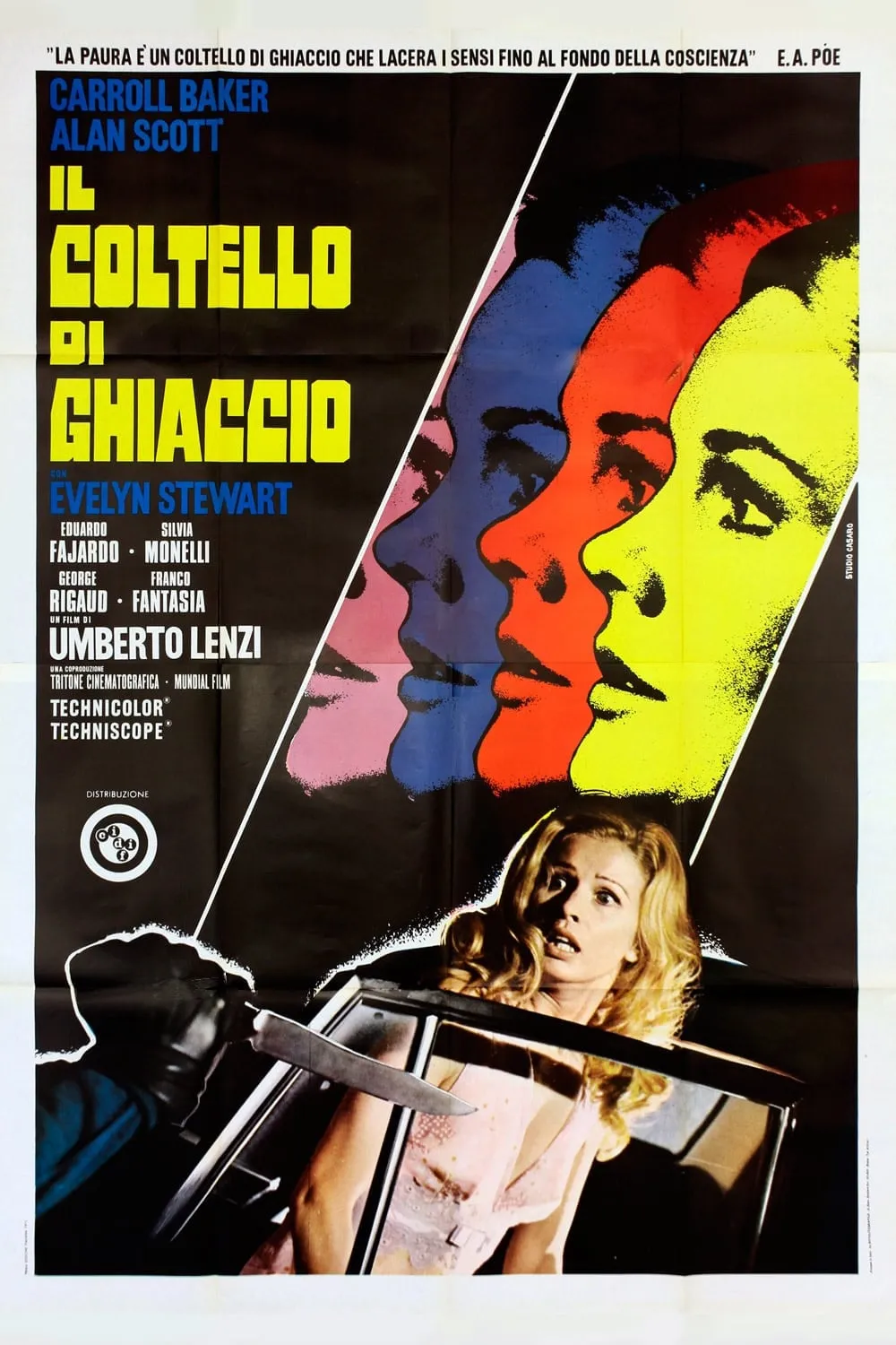 Il coltello di ghiaccio poster