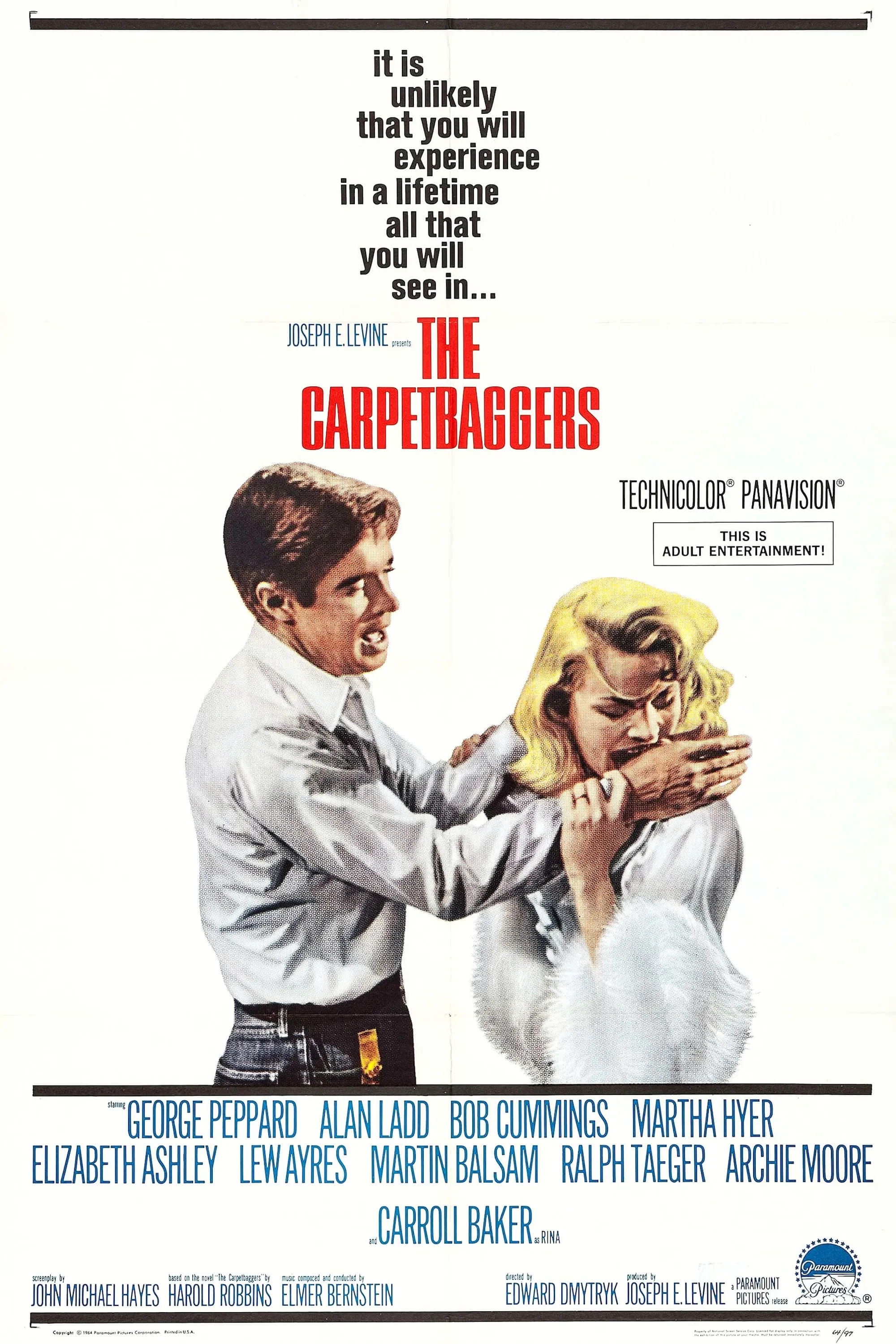 The Carpetbaggers poster