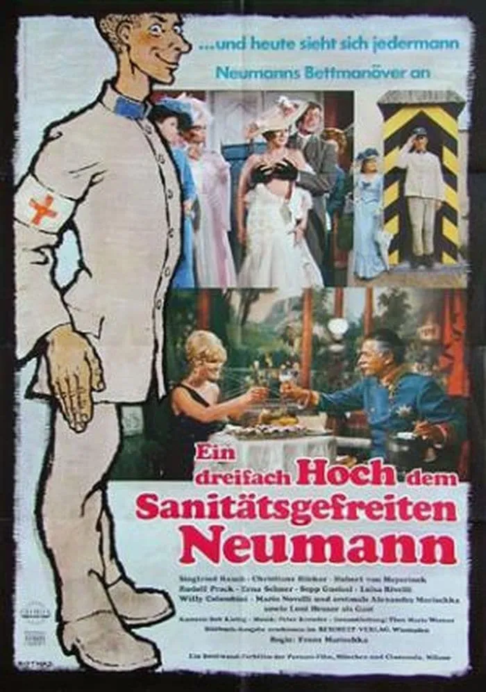 Ein Dreifach Hoch dem Sanitätsgefreiten Neumann poster